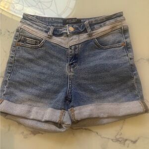 Judy Blue Rolled Hem Jean Shorts